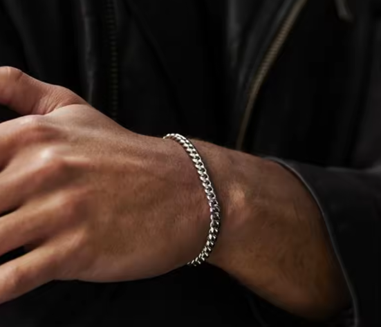 Men’s bracelet, Miami Curb Links