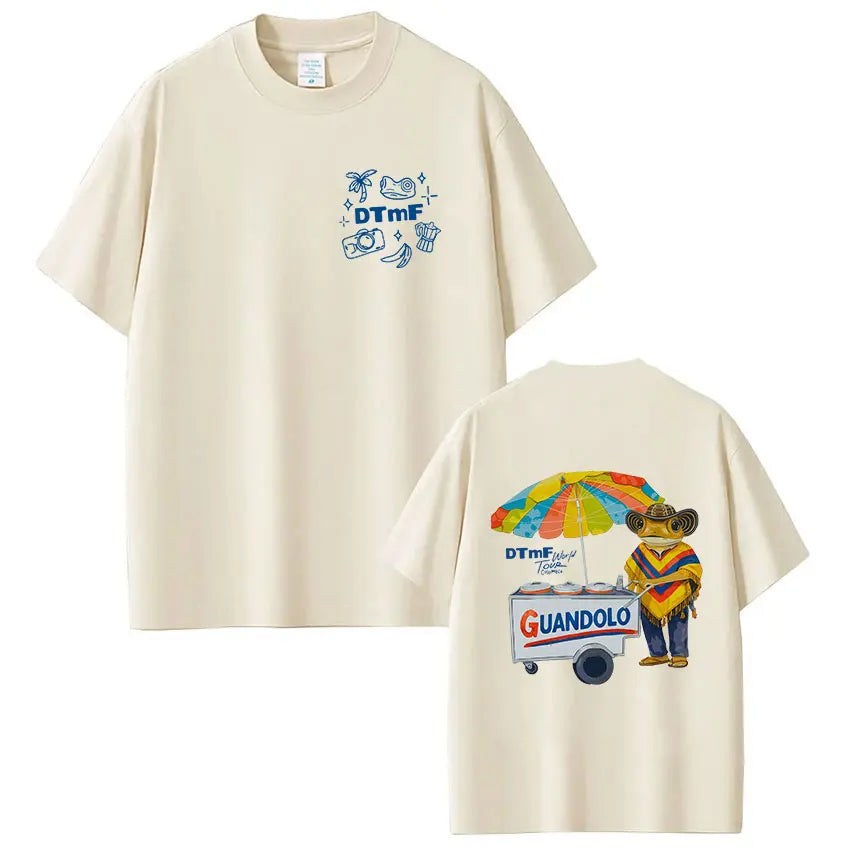 Bad Bunny DTMF World Tour Vintage Hip Hop T-Shirt for Men & Women