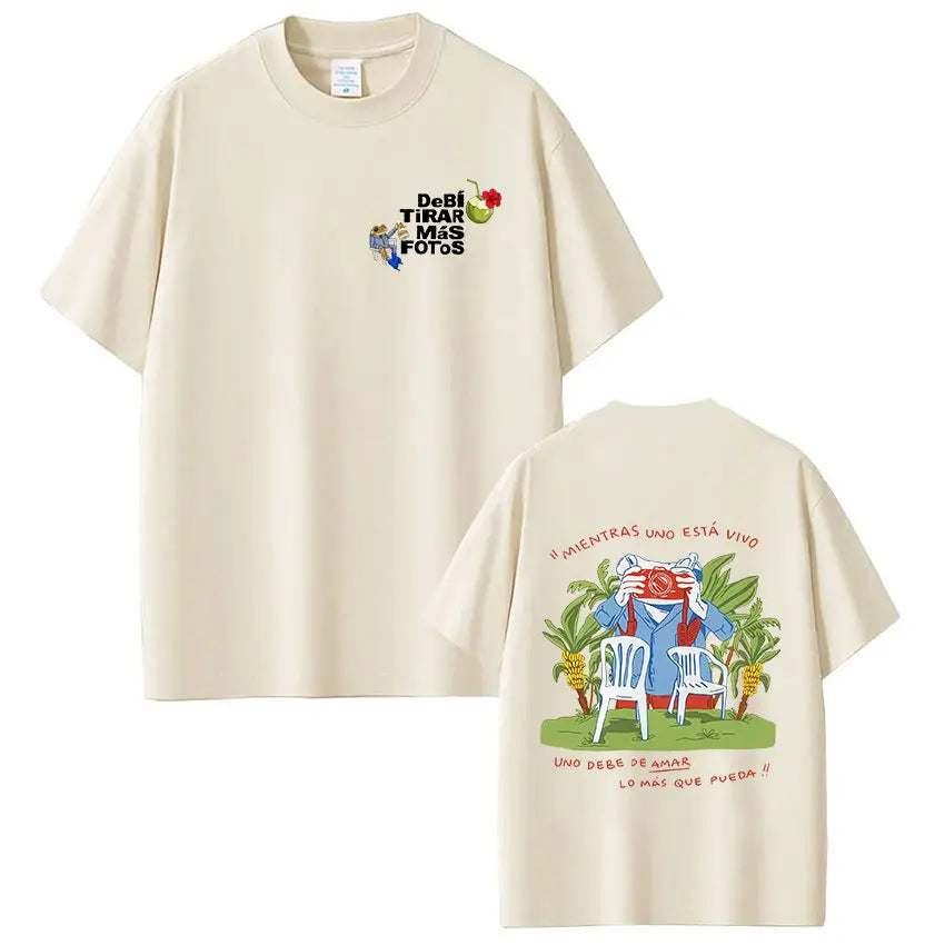 Bad Bunny DTMF World Tour Vintage Hip Hop T-Shirt for Men & Women
