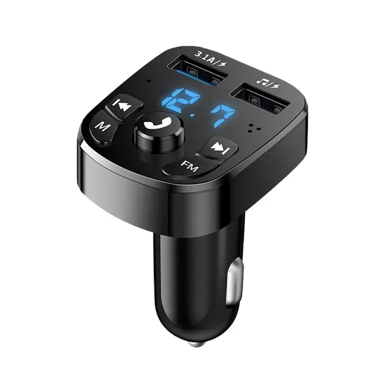 Car Mp3 Player Dual | Usb Fast Charger Fm | Bluetooth Receiver