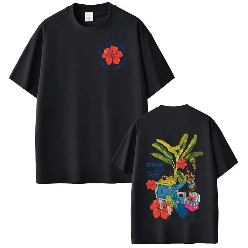 Bad Bunny DTMF World Tour Vintage Hip Hop T-Shirt for Men & Women