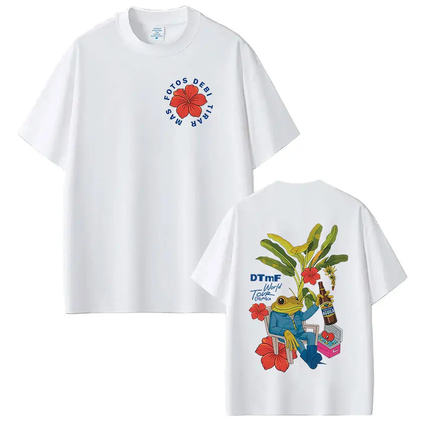 Bad Bunny DTMF World Tour Vintage Hip Hop T-Shirt for Men & Women