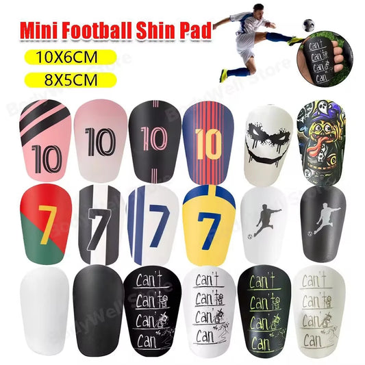 Mini Football Shin Guards – Ronaldo | Messi | Custom Designs