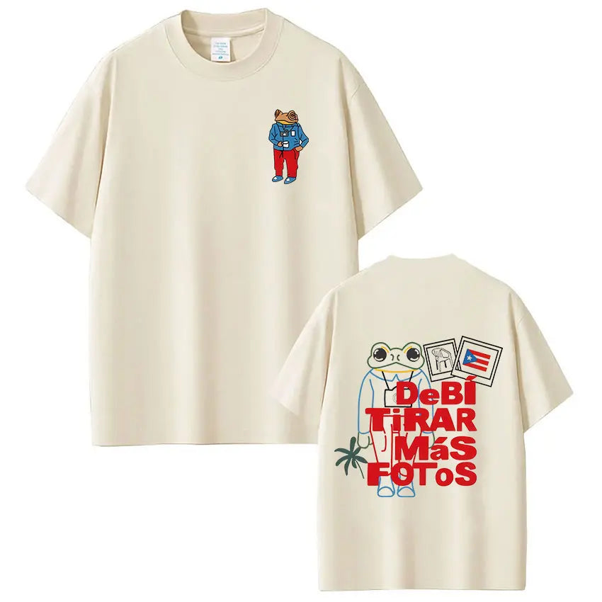 Bad Bunny DTMF World Tour Vintage Hip Hop T-Shirt for Men & Women