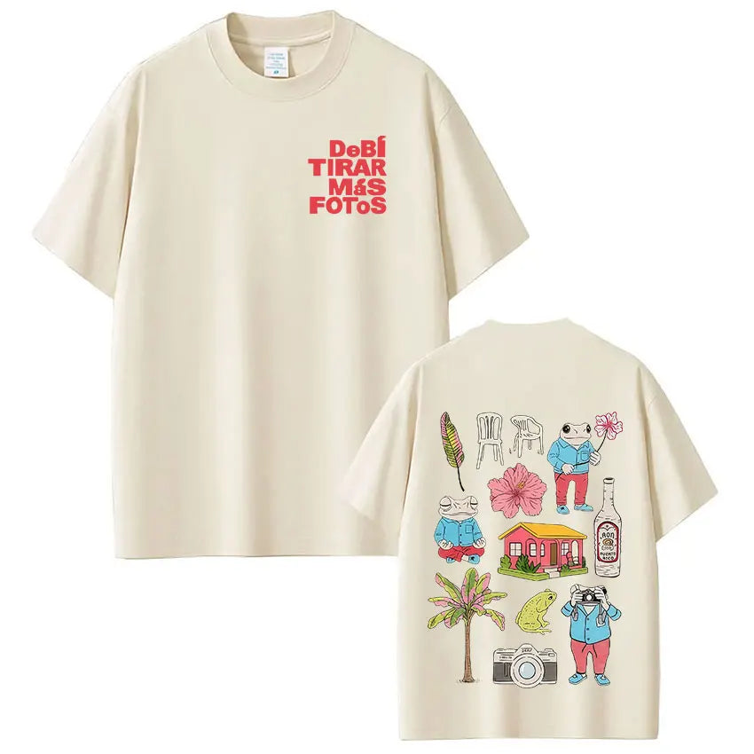 Bad Bunny DTMF World Tour Vintage Hip Hop T-Shirt for Men & Women
